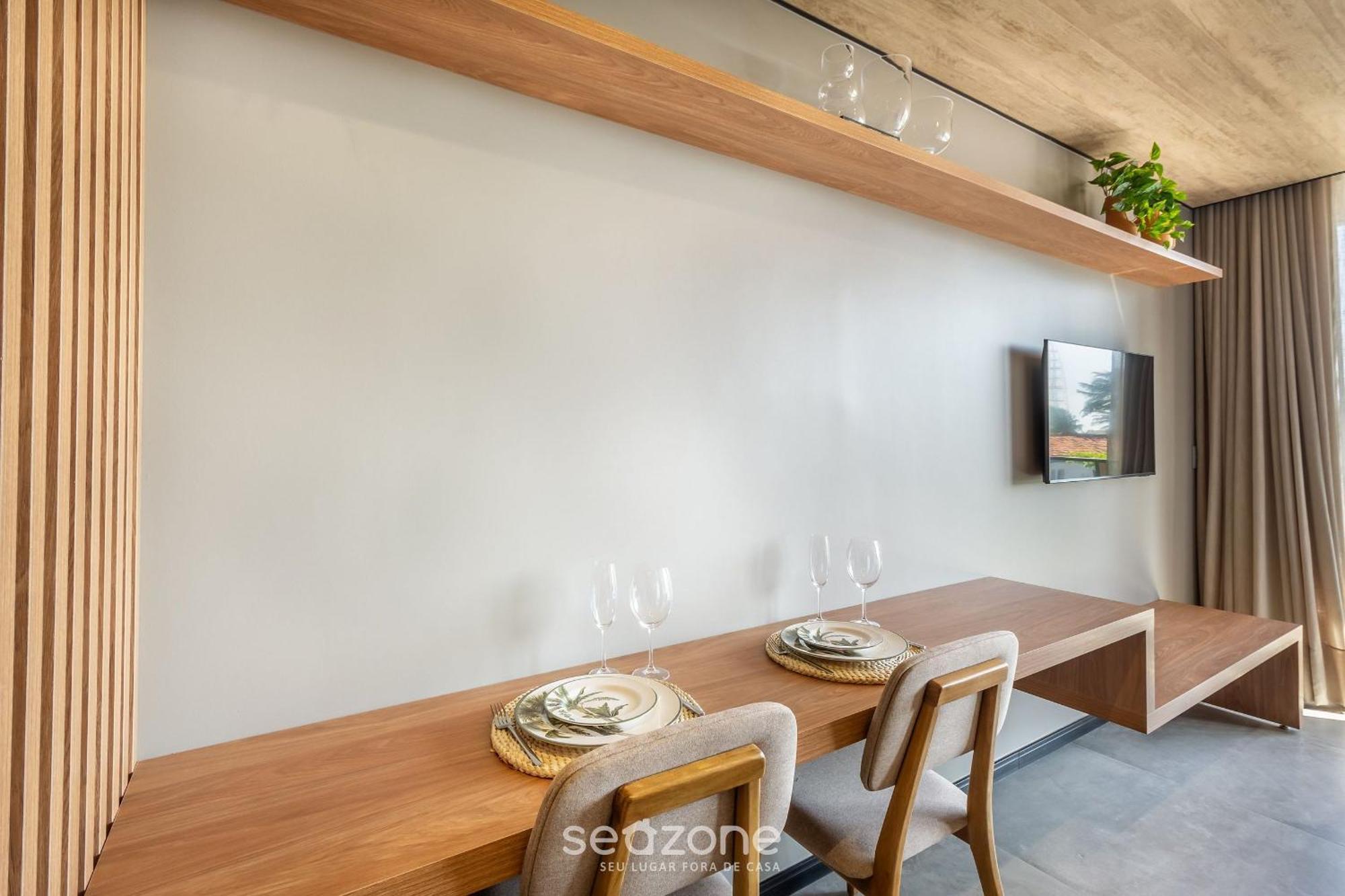 Nwts - Estudios Com Vista Lateral Mar Em Apartment