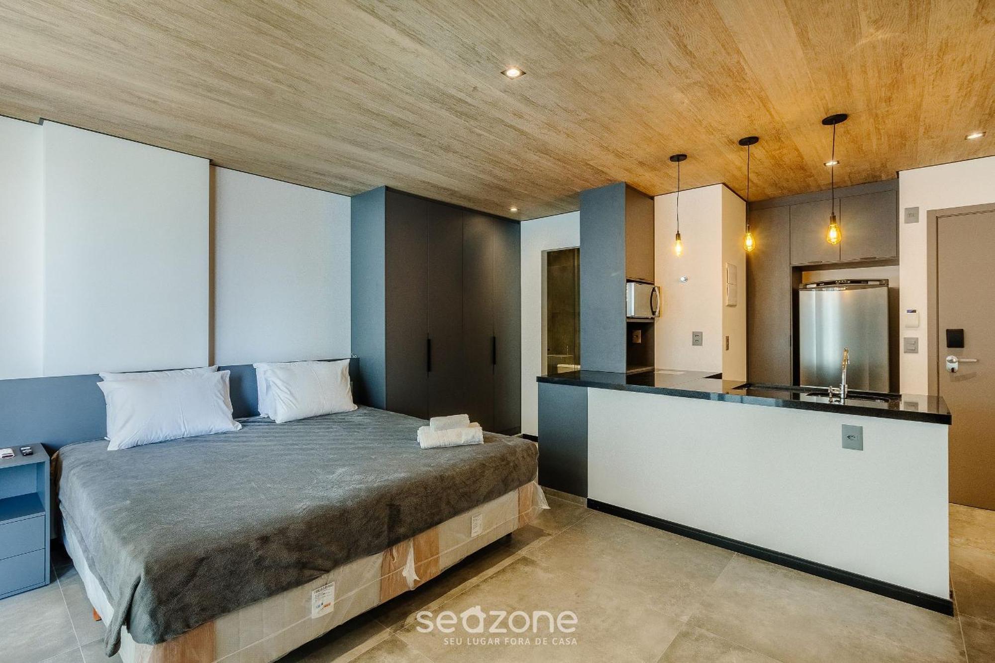 Nwts - Estudios Com Vista Lateral Mar Em Apartment *
